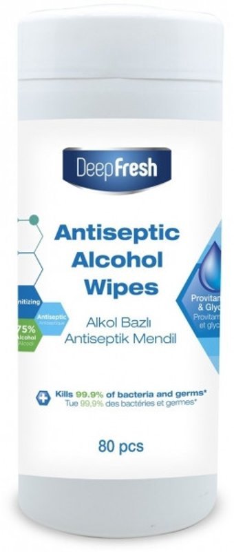 Deep Fresh Antibakteriyel 80 Yaprak Islak Mendil