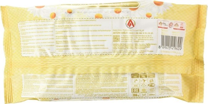 Flyfix Daisy Antibakteriyel 10 Yaprak0 Yaprak Islak Mendil