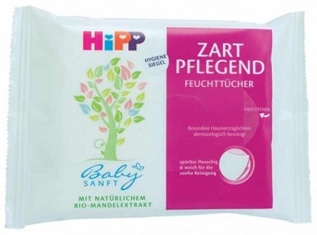 Hipp Antibakteriyel 56 Yaprak Islak Mendil