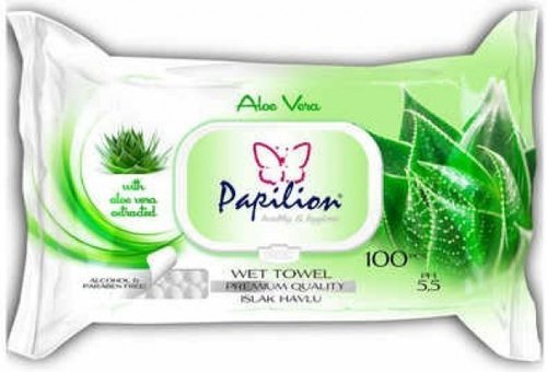 Papilion Antibakteriyel 100 Yaprak Islak Mendil