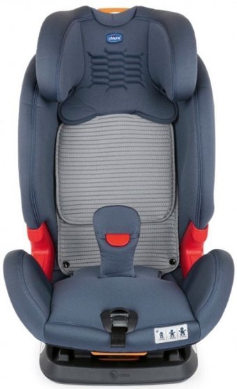 Chicco Akita Fix Air Emniyet Kemeri-Isofix 15-36 kg Yatabilen Yükseklik Ayarlı Sürüş Yönü Oto Koltuğu Gri