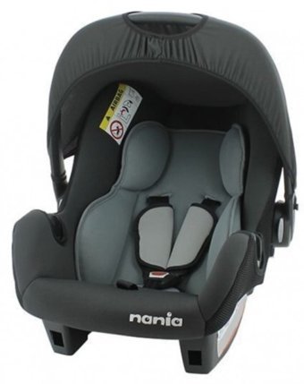 Nania Gris Emniyet Kemeri 0-13 kg Yükseklik Ayarlı Sürüş Yönü Tersi Oto Koltuğu Gri