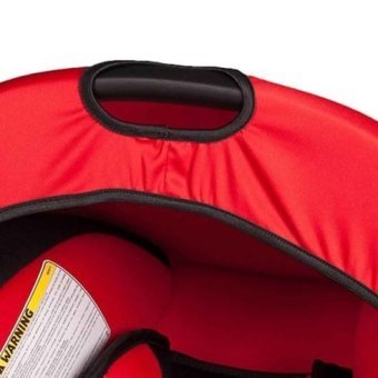 Ferrari Beone Lüx Emniyet Kemeri 0-25 kg Yatabilen Yükseklik Ayarlı Çift Yönlü Oto Koltuğu Kırmızı