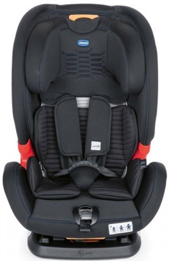 Chicco Akita Fix Emniyet Kemeri-Isofix 15-36 kg Yatabilen Yükseklik Ayarlı Sürüş Yönü Oto Koltuğu Siyah