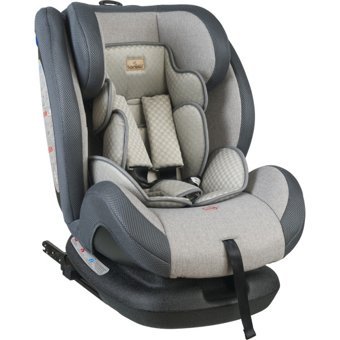 Lorelli Corsica Isofix 360 Derece Dönen Yatabilen Yükseklik Ayarlı Sürüş Yönü Oto Koltuğu Gri
