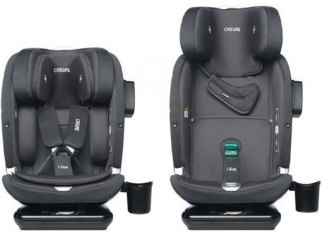 Casual Goldfix Plus Emniyet Kemeri-Isofix 15-36 kg Yatabilen Yükseklik Ayarlı Sürüş Yönü Oto Koltuğu Siyah