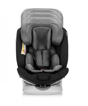 Baby2Go Rover Plus Isofix 9-36 kg Yatabilen Yükseklik Ayarlı Sürüş Yönü Oto Koltuğu Siyah