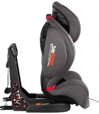 Kraft Texas Fix Emniyet Kemeri-Isofix Sürüş Yönü Oto Koltuğu Kırmızı
