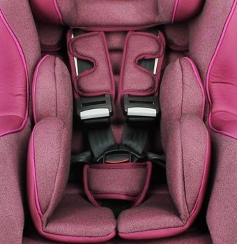Comfymax Platinium Emniyet Kemeri 0-25 kg Yatabilen Yükseklik Ayarlı Çift Yönlü Oto Koltuğu Pembe