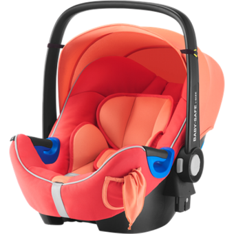 Britax Römer Baby Safe Emniyet Kemeri-Isofix Adac Sertifikalı Yatabilen Yükseklik Ayarlı Çift Yönlü Oto Koltuğu Pembe