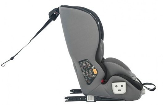 Kanz C Fix Emniyet Kemeri-Isofix Sürüş Yönü Oto Koltuğu Gri
