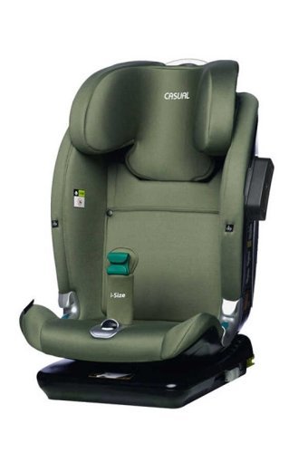 Casual Goldfix Emniyet Kemeri-Isofix 15-36 kg Yatabilen Yükseklik Ayarlı Sürüş Yönü Oto Koltuğu Yeşil