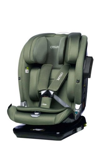 Casual Goldfix Emniyet Kemeri-Isofix 15-36 kg Yatabilen Yükseklik Ayarlı Sürüş Yönü Oto Koltuğu Yeşil