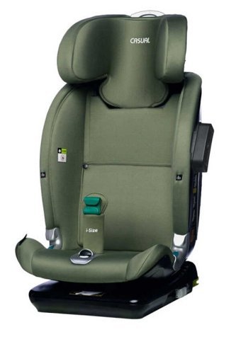 Casual Goldfix Emniyet Kemeri-Isofix 15-36 kg Yatabilen Yükseklik Ayarlı Sürüş Yönü Oto Koltuğu Yeşil