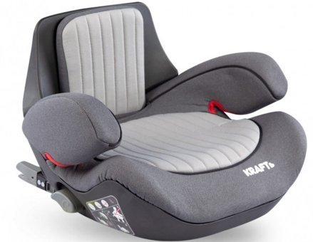 Kraft Jade Fix Booster Isofix Sürüş Yönü Oto Koltuğu Gri