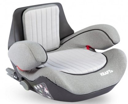 Kraft Jade Fix Booster Isofix Sürüş Yönü Oto Koltuğu Gri