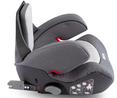 Kraft Jade Fix Booster Isofix Sürüş Yönü Oto Koltuğu Gri