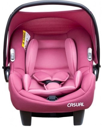 Casual Trona Emniyet Kemeri 15-36 kg Yatabilen Yükseklik Ayarlı Sürüş Yönü Oto Koltuğu Pembe