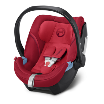 Cybex Aton 5 Emniyet Kemeri Sürüş Yönü Oto Koltuğu Kırmızı