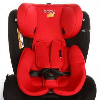 Baby Plus Orbitfix V2 Isofix 360 Derece Dönen 0-36 kg Yatabilen Yükseklik Ayarlı Sürüş Yönü Oto Koltuğu Kırmızı