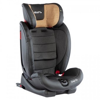 Kraft Cross Fix Emniyet Kemeri-Isofix Sürüş Yönü Oto Koltuğu Kahverengi