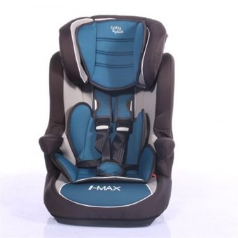 Baby Plus I-Max Sp Emniyet Kemeri 15-36 kg Yatabilen Yükseklik Ayarlı Sürüş Yönü Oto Koltuğu Mavi
