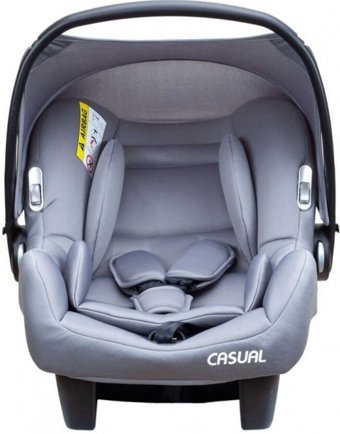 Casual Trona Emniyet Kemeri 15-36 kg Yatabilen Yükseklik Ayarlı Sürüş Yönü Oto Koltuğu Gri