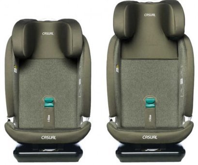 Casual Classfix Emniyet Kemeri-Isofix 15-36 kg Yatabilen Yükseklik Ayarlı Sürüş Yönü Oto Koltuğu Yeşil