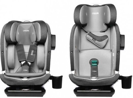 Casual Goldfix Plus Emniyet Kemeri-Isofix 15-36 kg Yatabilen Yükseklik Ayarlı Sürüş Yönü Oto Koltuğu Gri
