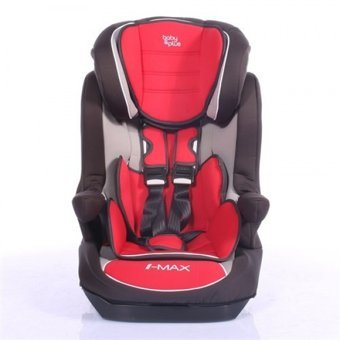 Baby Plus I-Max Sp Emniyet Kemeri 15-36 kg Yatabilen Yükseklik Ayarlı Sürüş Yönü Oto Koltuğu Kırmızı