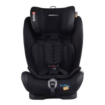 Baby Plus Secure Emniyet Kemeri-Isofix 9-36 kg Yükseklik Ayarlı Sürüş Yönü Oto Koltuğu Siyah