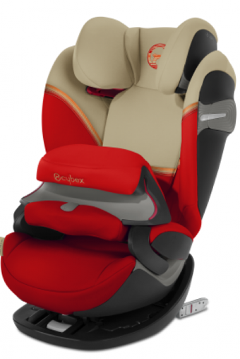 Cybex Pallas S-Fix Emniyet Kemeri-Isofix Sürüş Yönü Oto Koltuğu Kırmızı