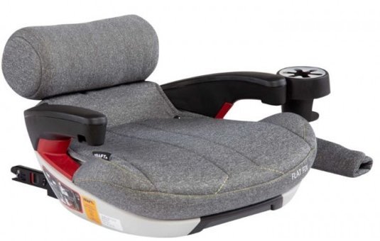 Kraft Flat Fix Booster Isofix Sürüş Yönü Oto Koltuğu Gri