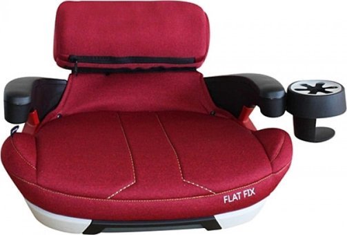 Kraft Flat Fix Booster Isofix Sürüş Yönü Oto Koltuğu Kırmızı