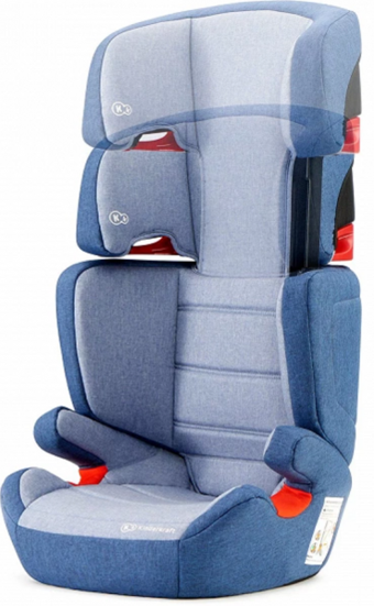 Kinderkraft Junior Fix Isofix Sürüş Yönü Oto Koltuğu Mavi