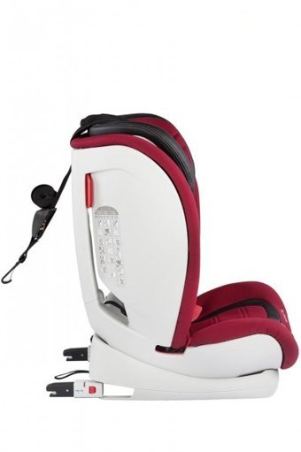 Kraft Techno Fix Emniyet Kemeri-Isofix Sürüş Yönü Oto Koltuğu Kırmızı