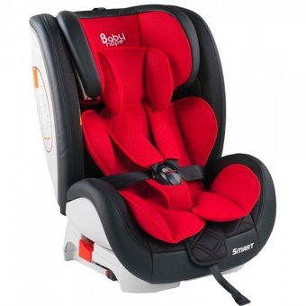 BabyHope Smart BH-5270 Isofix 9-36 kg Yatabilen Yükseklik Ayarlı Sürüş Yönü Oto Koltuğu Kırmızı