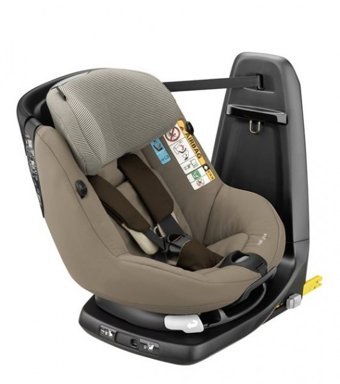 Maxi-Cosi Axiss Fix Emniyet Kemeri-Isofix 360 Derece Dönen Yatabilen Yükseklik Ayarlı Sürüş Yönü Oto Koltuğu Kahverengi