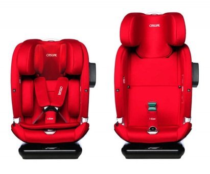 Casual Goldfix Emniyet Kemeri-Isofix 15-36 kg Yatabilen Yükseklik Ayarlı Sürüş Yönü Oto Koltuğu Kırmızı