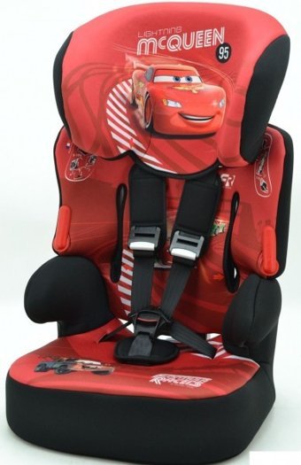 Disney Beline Mcqueen Emniyet Kemeri Sürüş Yönü Oto Koltuğu Kırmızı