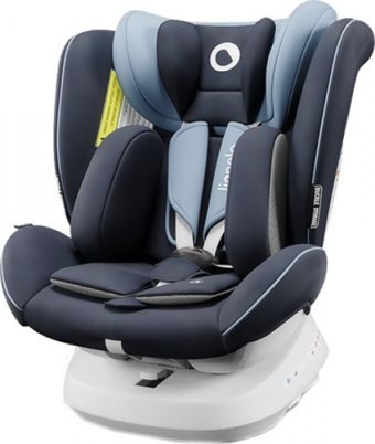 Lionelo Bastiaan One Isofix 360 Derece Dönen Yatabilen Yükseklik Ayarlı Sürüş Yönü Oto Koltuğu Mavi