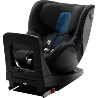 Britax Römer Dualfix Isofix Adac Sertifikalı Yatabilen Yükseklik Ayarlı Çift Yönlü Oto Koltuğu Siyah-Mavi