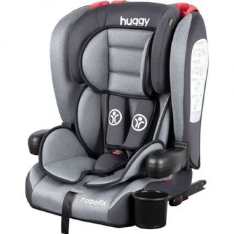 Huggy Robofix Isofix Sürüş Yönü Oto Koltuğu Gri