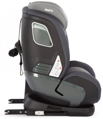 Kraft Omega Isofix Sürüş Yönü Oto Koltuğu Gri