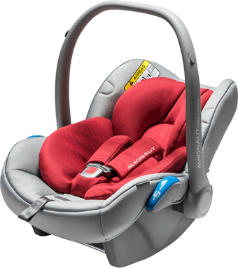 Avionaut Kite Emniyet Kemeri-Isofix 0-13 kg Sürüş Yönü Tersi Oto Koltuğu Kırmızı