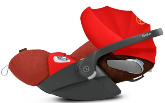 Cybex Cloud Z Emniyet Kemeri-Isofix Sürüş Yönü Oto Koltuğu Kırmızı