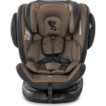 Lorelli Aviator Sps Isofix 360 Derece Dönen Yatabilen Yükseklik Ayarlı Sürüş Yönü Oto Koltuğu Kahverengi