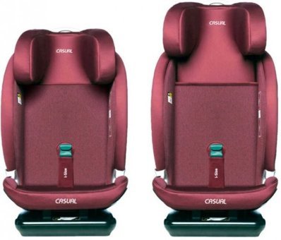 Casual Classfix Emniyet Kemeri-Isofix 15-36 kg Yatabilen Yükseklik Ayarlı Sürüş Yönü Oto Koltuğu Mor