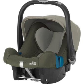 Britax Römer Baby Safe Plus SHR II Emniyet Kemeri-Isofix Yatabilen Yükseklik Ayarlı Çift Yönlü Oto Koltuğu Gri