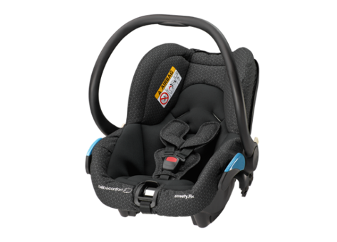 Bebe Confort Streety Fix Emniyet Kemeri 9-36 kg Yatabilen Yükseklik Ayarlı Sürüş Yönü Oto Koltuğu Siyah